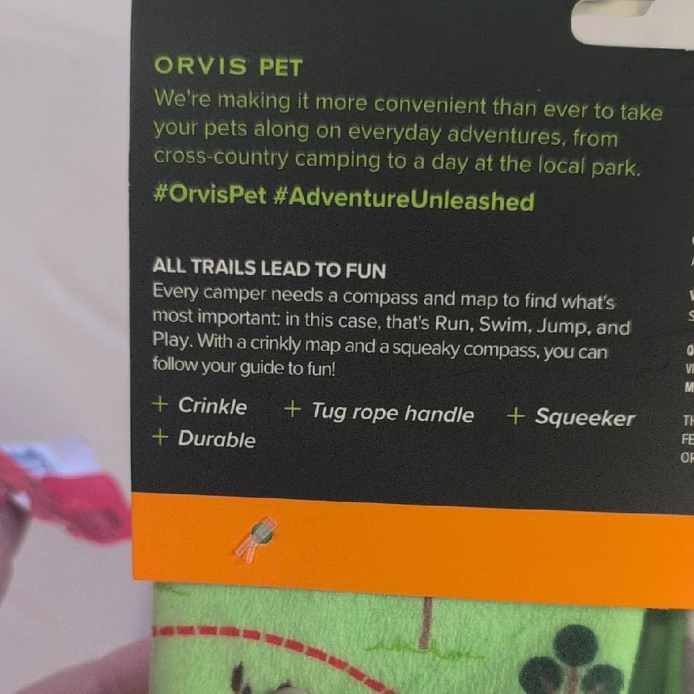 Orvis dog toy